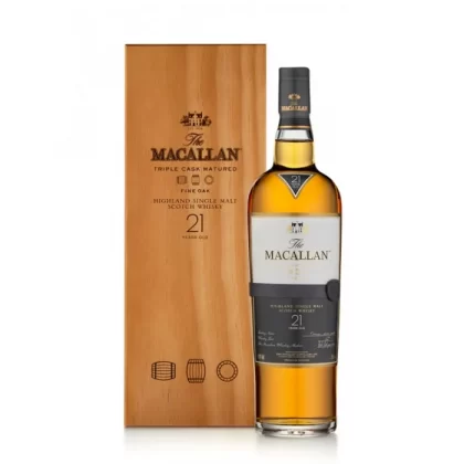 Macallan 21 Year Old Fine Oak Whiskey