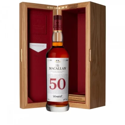 Macallan 50 Year Old Red Whisky Collection